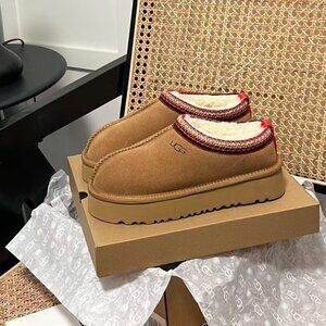 UGG tazz platform slipper chestnut